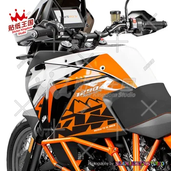 1 poros KTM 2017-2020 1090 1190 1290 ADV R/S kit bakas trinkelės, Motociklų Lipdukas Lipdukas Vandeniui