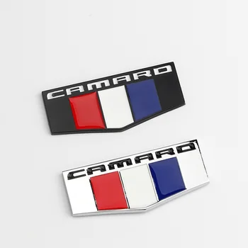 1 Vnt 3D Meta Camaro Emblema Decal Ženklelis Automobilių Lipdukai Chevrolet Chevy Camaro Kamane Auto Reikmenys, Automobilių Stilius