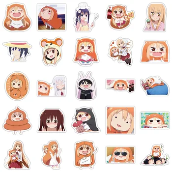 10/50Pcs Japonija Himouto! Umaru-chan Lipdukai Anime Lipdukai Animacinių filmų Cute Girl Decal Bagažo Lagaminas, Nešiojamas Bagažo Riedlentė