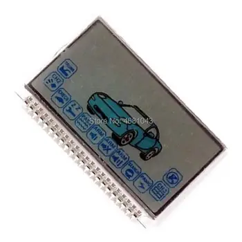 10 VNT./daug A6 LCD Ekranas Metalo Pin 2 Automobilių Signalizacijos Sistemos Starline A6 KGB FX3 FX 3 FX-3 Nuotolinio Valdymo Klavišą 