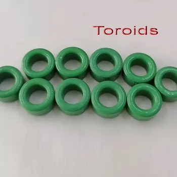 10VNT Mn-Zn Žalia Ferito Magnetinis Žiedas 10*6*5 mm Anti-trukdžių Core Toroid Ferito šerdimi, skirta Induktyvumo Chokes