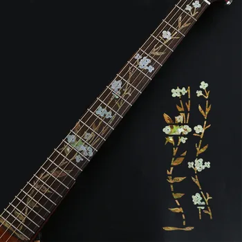 16 Stilių Kryžiaus Apdaila Lipdukai Fretboard Lipdukai Havajų Gitara Priedai, Elektros Akustinė Gitara, Bosinė Ultra Plonas Lipdukas