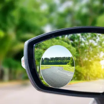 2/1pc Automobilių 360 Laipsnių Framless Blind Spot Veidrodis, galinio vaizdo Šoniniai Veidrodėliai Plataus Kampo Išgaubtas Veidrodis Stovėjimo Veidrodis Auto Automobilis Priedų