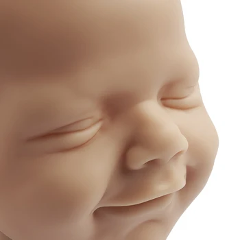 20 Colių balandžio Formų Bebe Reborn Baby Lėlės Rinkinys, Šypsena, Miela Veido Unpainted Nebaigtų Tuščią Dalys 