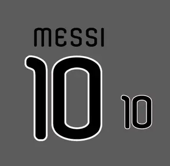 2010 M. Messi Nameset Marscherano Spausdinimo Pritaikyti Nameset Spausdinimo Flocking Šilumos Perdavimo Ženklelis