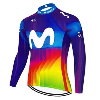 2021 movistar dviračių džersis vasarą, pavasarį maillot ciclismo Dviratį Dviratį dviračiu marškinėliai vyrams quick dry tenue dviračių pro homme