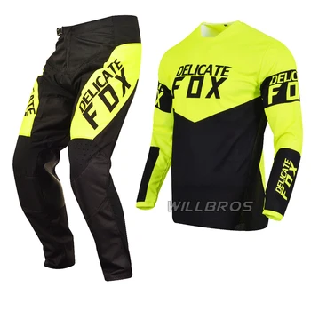 2021 Subtilus Fox 180 Revn Jersey Kelnės Motokroso Motociklą MTB, BMX Dviračiu Įrankių Rinkinys Mens Kostiumas