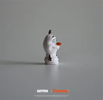 24piece 2cm labai mažas sniego žmogus Olaf Veiksmų Skaičius, Modelis Žaislas Olaf microlandschaft žaislai