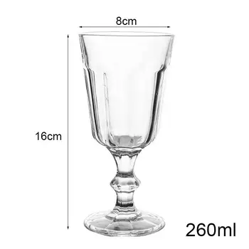 260ml Derliaus Paramos Absento Vyno Stiklo, be Švino Kokteilis Stiklo Goblet Vestuves Baras Geriamieji copos de vidro Dovanos