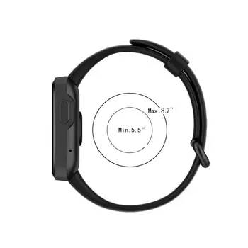 Aplinkos Smart Watch Band Tinka Mi Žiūrėti Lite/Redmi Žiūrėti Universalus Pakeitimo Apyrankė Silikono Dirželis Xiaomi