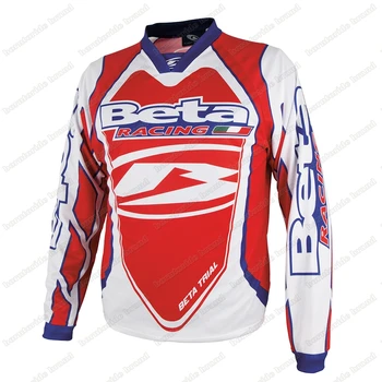 Beta Megztiniai, Marškiniai Komanda Moto Mtb Motokroso Jersey Enduro Maillot Hombre DH BMX MX Kalnų Dviračių Džersis