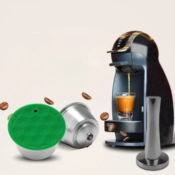 Daugkartinio Naudojimo Nerūdijančio Plieno Kavos Kapsulė Patvarus Kavos Filtrai Kavos Kapsulės, Skirtos Dolce Gusto Praktinių Kavos Atsargas