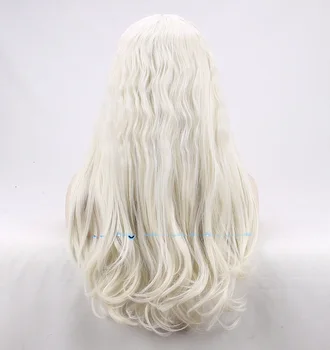 Dumbledore Perukas Gandalf Mithrandir 65cm Šviesūs Ilgi Karščiui Atsparių Sintetinių Plaukų Cosplay Perukai + Barzda + Perukas Bžūp