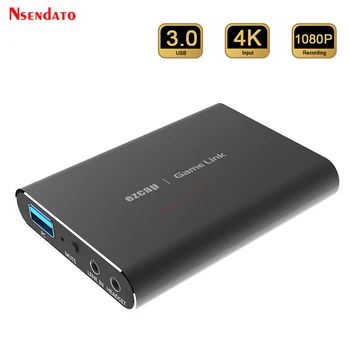 Ezcap311P 4K HD USB Video Capture Card 1080P 60fps Live Transliacijos HDMI-USB 3.0 Žaidimas Užfiksuoti Live Transliacijos Įrašymo