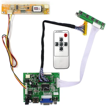 HDMI+VGA Kontrolės Valdyba Stebėti Rinkinys B133EW01 V0 LTN121AT02 LCD LED ekrano Valdiklio plokštės Tvarkyklės