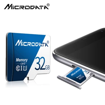 Karšto Pardavimo Micro SD kortelę 64GB 128GB 256 GB Atminties kortelė TF Korteles Microsd 8gb 16GB 32GB Class 10 