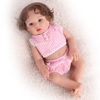KAYDORA Visą Silikono Bebe Reborn Baby Girl Lėlės 48cm Gyvas Boneca Vonia Žaisti Žaislai silikono inteiro Bamblys Vaikai Siurprizas Dovanos