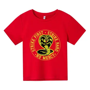 KOBRA KA Negabaritinių Marškinėliai berniukas/mergaitė Vasarą vatos Pagaliukai Tees Print T Shirt vaikas Laisvi Marškinėliai Homme Mados Hip-hop trumpas rankovės