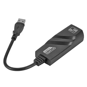 Laidinio USB 3.0 Gigabit Ethernet RJ45 LAN (10/100/1000) Mbps Tinklo Plokštę, 