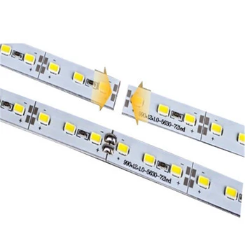 LED Juostelė Šviesos Standžios Juostelės SMD5730 Aliuminio Lydinio 0,5 m 36leds DC12V LED Standus Šviesos Juostelė Šviesos Kabinetas