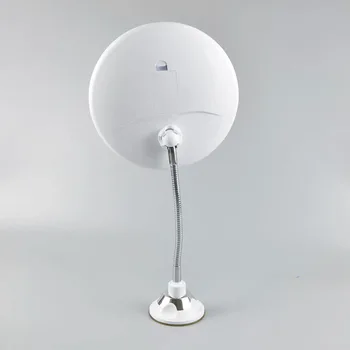LED makiažo veidrodis su šviesos pildymo siurbtukas 10x didinimas universalus 360 laipsnių lankstymo vonios veidrodis