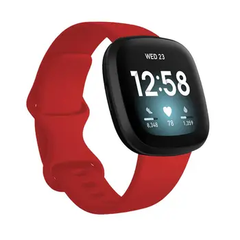 Minkšto Silikono dirželis Fitbit Versa 3/Prasme, Originalus atsarginis dirželis Versa 3/Prasme juosta smart watch priedai