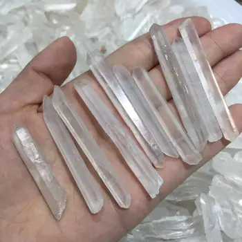 Natūralaus akmens white crystal taško roko akmens medžiagų didmeninė 10vnt