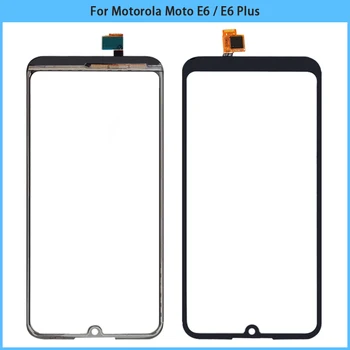 Nauja TouchScreen Už Motorola Moto E6 Plus Jutiklinis Ekranas Skaitmeninis Keitiklis Jutiklis Priekinis Stiklas Moto E6 Touch Panel Pakeitimo
