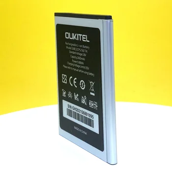 NAUJAS Originalus 2600mAh Baterija OUKITEL S68 / C16 Pro Mobiliųjų Telefonų Sandėlyje Aukštos Kokybės +Sekimo Numerį
