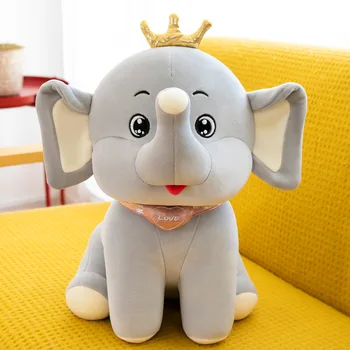 Naujas Soft Dramblys Pliušinis Lėlės Kūdikių Žaislų, Animacinių Filmų Pliušinis Vaikų Žaislus, Gyvūnų Iškamšų Kūdikių Pliušinis Lėlės Kūdikių Žaislai, Vaikų Dovanų