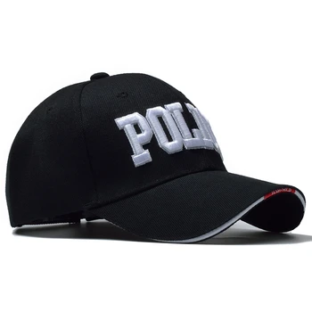Nauji POLICIJOS Mens Taktinis Bžūp SWAT Beisbolo Kepurė Vyrams, Moterims Snapback Kaulų Armijos Bžūp Raidės Siuvinėjimas, Skrybėlės