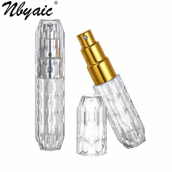 Nbyaic Aukštos kokybės kvepalai sub-išpilstymo 5ml apačioje pildymo spray sample nešiojamų artefaktas high-end tuščias butelis 1pcs