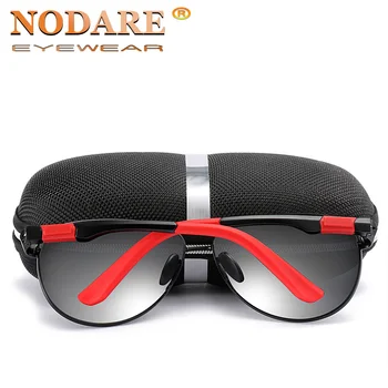 ND Vyrų 2020 Prekės Vintage Akiniai nuo saulės Aliuminio, Magnio, Poliarizuota Akiniai nuo saulės Vyrams Vairavimo Akinius Pilotas okulary gafas de sol