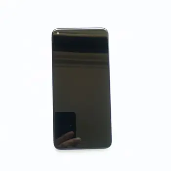 Originalus 6.4 colių FHD Hole Punch LCD Ekranas Su Rėmu+ Touch Ekranas skaitmeninis keitiklis Asamblėjos Pakeitimo Stiklo OUKITEL C21 Telefono