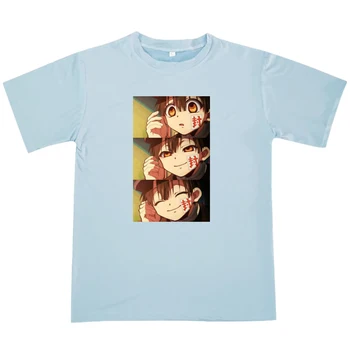 Paauglių Marškinėliai Hanako Kun Anime T-marškinėliai trumpomis Rankovėmis Apvalios Kaklo Streetwear Kawaii Atsitiktinis Tees Viršūnes Drabužiai Berniukams, Mergaitėms