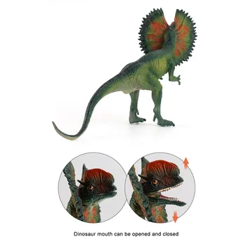Realus Dinozaurų Modelis Tikroviška Dilophosaurus Dinozaurai Pav Žaislas Modeliavimas Dinozaurai Biologinių Žaislas, Vaikas Švietimo Žaislai