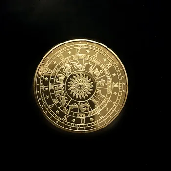 Skorpionas Progines Monetas, Dvylika Žvaigždynas Pasisekė Aukso Moneta