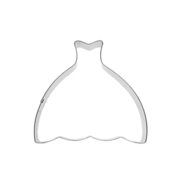 Sniego Princesė Suknelė Formos Blynų Kepimo Cookie Cutter Įrankiai Tortas Dekoravimo Priemonės, Nerūdijančio Plieno Pardavimo Produktų Internete