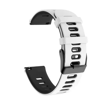 Sporto Silikono Watchband už Xiaomi Smart Mi Žiūrėti Spalva Sporto Edition Dirželis 22 mm Apyrankės Apyrankės už Huami Amazfit Gtr 2 2e