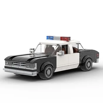 SS Miesto policeal Automobilių Die Hard 1979 Impalas Blokai Automobilių high-tech Plytų Modelis 