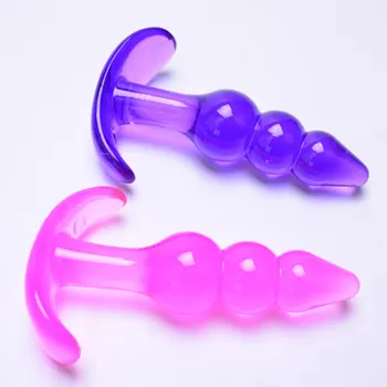 Suaugusiųjų Sekso Žaislai G Spot Minkštas Analinis Žvakės Suaugusiųjų Produkto Analinis Granulės Plug Želė Žaislai Sekso Produktai Butt Plug Vyrai Moterys