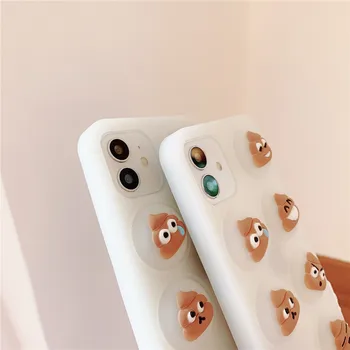Sumažinti stresą telefono dėklas skirtas Apple iphone6 7 8 plus xs xr max Fidget Stumti Burbulas Animacinių filmų iphone11 12 pro max se padengti suaugusiųjų vaikas