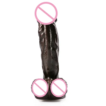 Super Didelis Tikroviškas Dildo Sekso Meridian Gaidys Moterų Masturbator Varpos G-Spot Big Dick už Gėjų Analinis Kaištis Vibratorių Sekso Žaislas Moterims