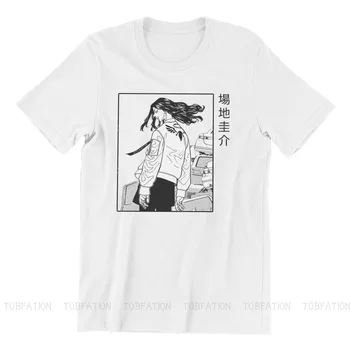 Tokijo Revengers Anime Keisuke Baji Marškinėlius Classic Grafinis Vyrų Tshirts Viršūnes Didelis Medvilnės Crewneck Marškinėliai