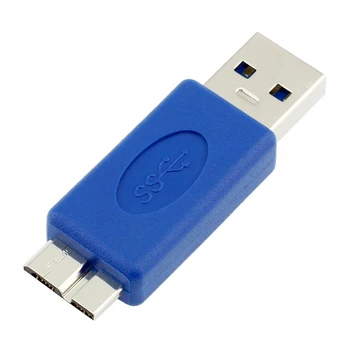 USB 3.0 Type A Male į USB 3.0 Micro B Male Plug Jungtis USB į USB Micro B USB3 Adapteris.0 Konverteris Adapterio AM MicroB