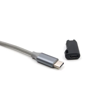 USB 3.1 C Tipo Moteris 4pin Mokestis Konverteris Adapteris, skirtas Garmin Požiūris S40/S60/X10/S10 Venu Fenix 6/6X PRO Saulės