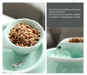 USB auto naminių kačių keramikos dolomitas higienos anti nulio vandens dozatorius maisto tiektuvą, skirtą gerti ir valgyti namuose, drėkintuvas