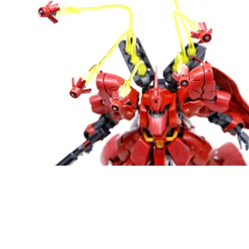Už Gundam Modelis Plūduriuojantis Ginklą Plėtros Poveikis Dalys, Bandai RG HGUC 1/144 Sazabi Modelis Puošybos Rinkinys