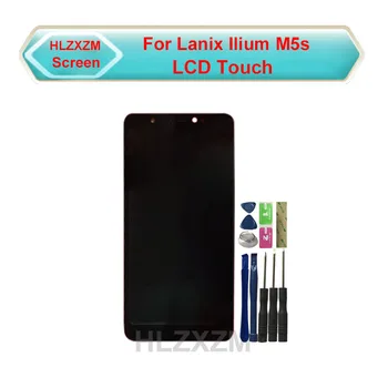 Už Lanix Ilia M5s LCD Ekranas Su Touch Ekranas Su Frame skaitmeninis keitiklis Asamblėjos Pakeitimo