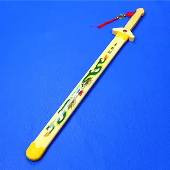 Vaikų žaislai bamoo Kinijos kardas katana žaislas medinis peilis dragon sword žaislas, lėlė žaislas vaikams dovanas